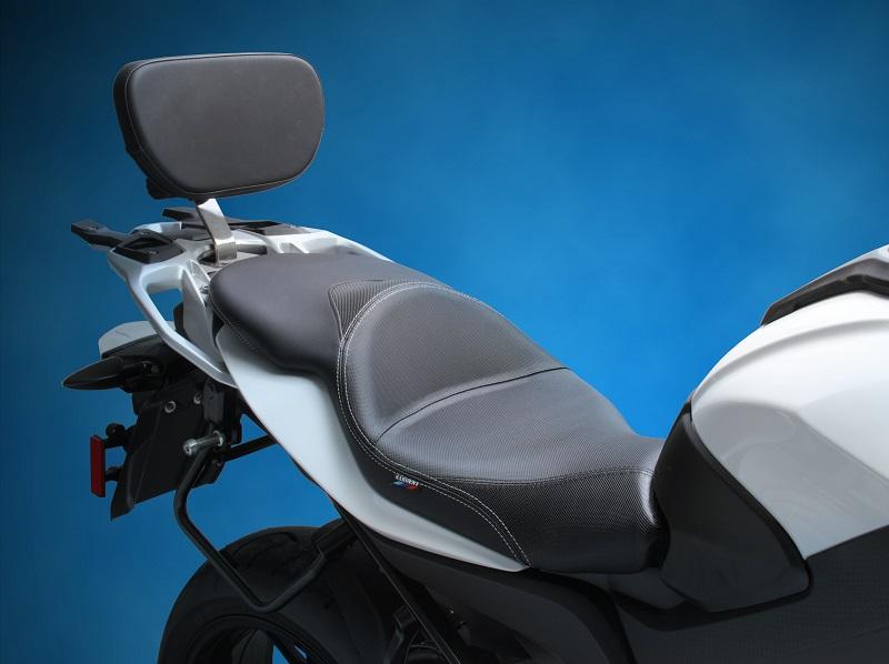 EM-5 Backrest BMW S 1000 XR 2016-19 - DTX Black | Sargent Cycle